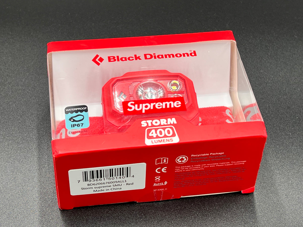 Supreme Black Diamond Storm 400 Headlamp – Believeshops.com