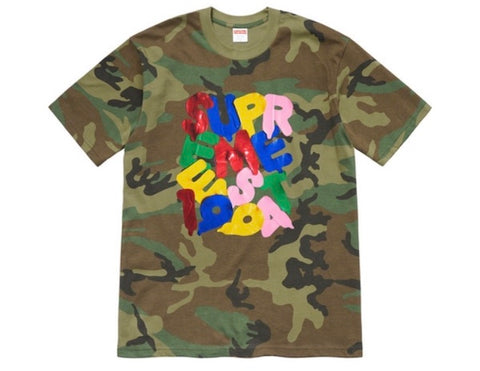 FW Supreme Release  Woodland Camo. For sale at www.believeshops.com