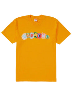 Supreme SW19 Pillows Tee in Bright Orange. For sale on www.believeshops.com