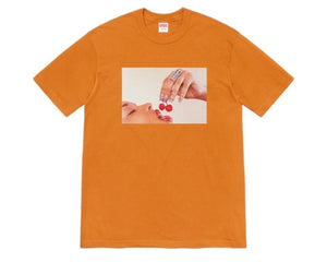 SS20 Supreme Release  Cherries Tee. For sale at www.believeshops.com
