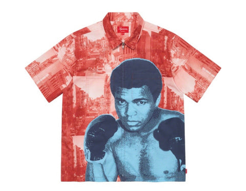 Supreme x Muhammad Ali Zip Up S/S Shirt