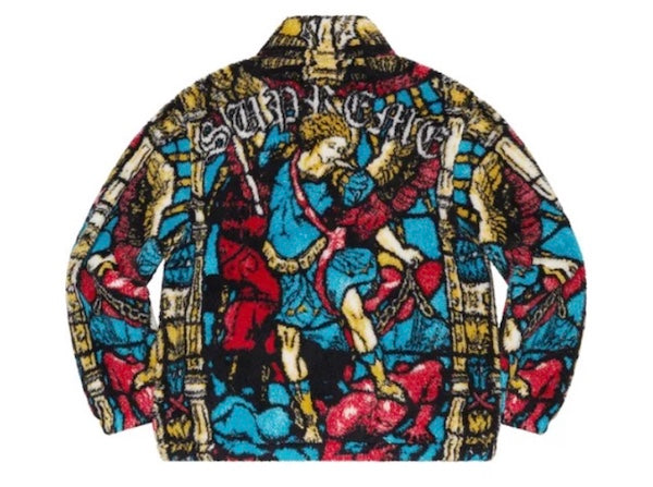 Supreme Saint Michael Fleece Jacket – Believeshops.com